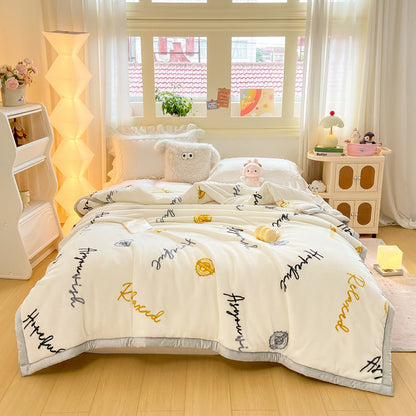 Decorative Fleece Throw Blanket