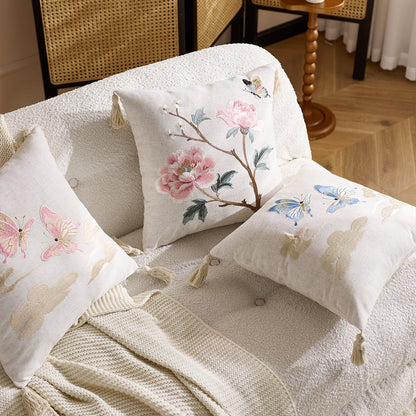 Embroidered Decorative Cushion