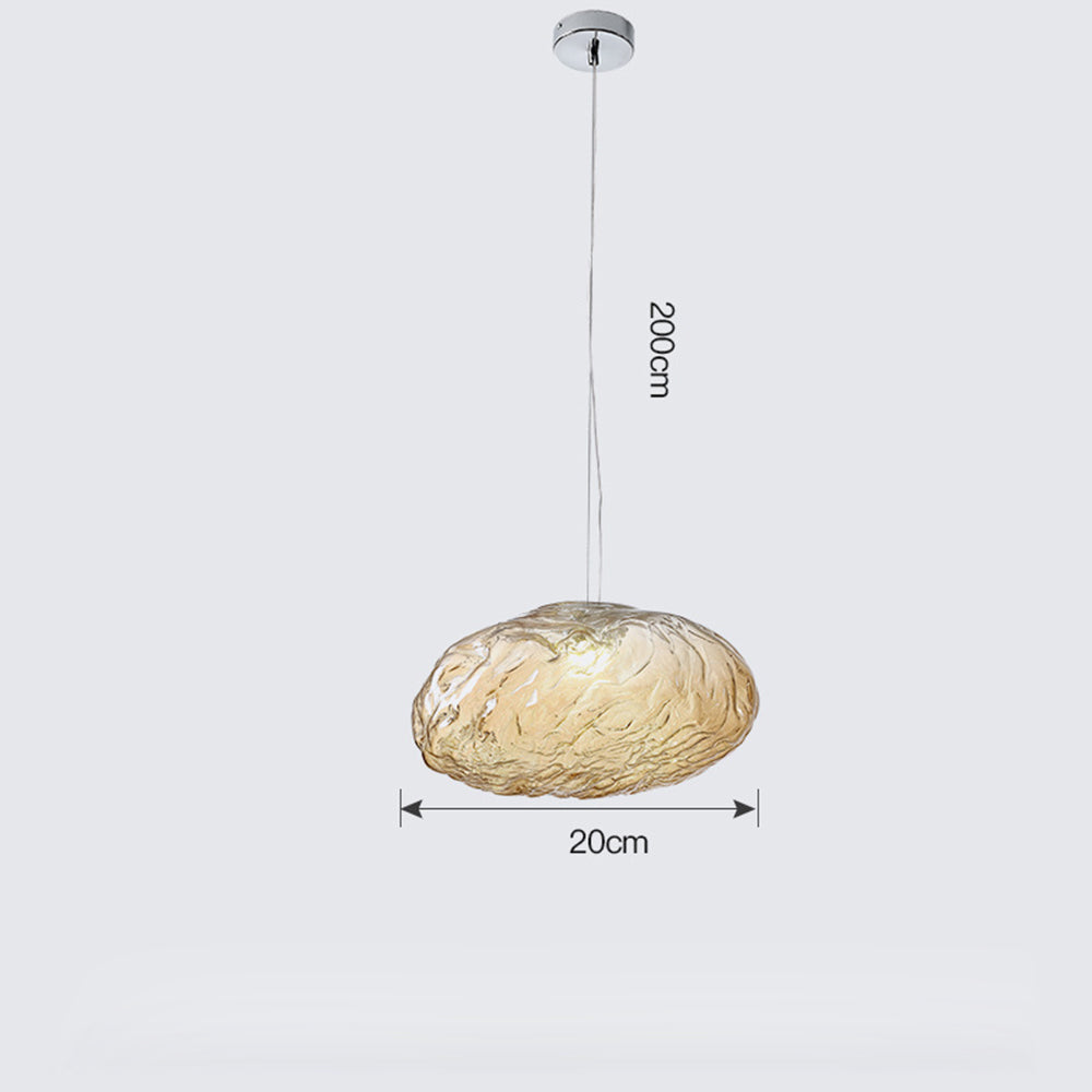 Stylish Glass Cloud Shape Pendant Light Indoor Fixture Decorative Light | Kalsten