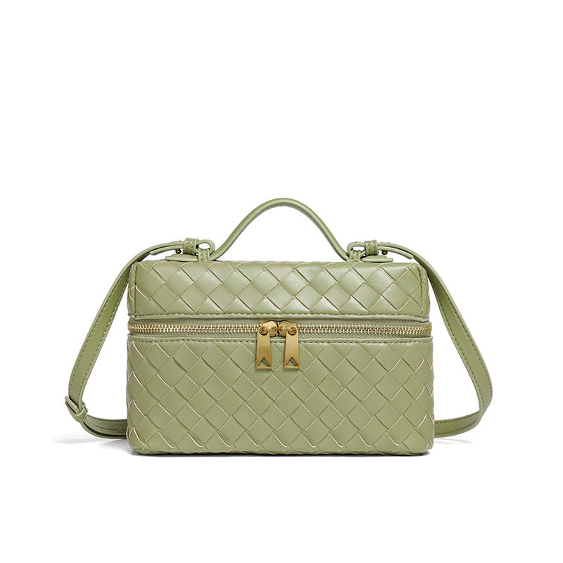 Structured Woven Satchel Bag Acalora
