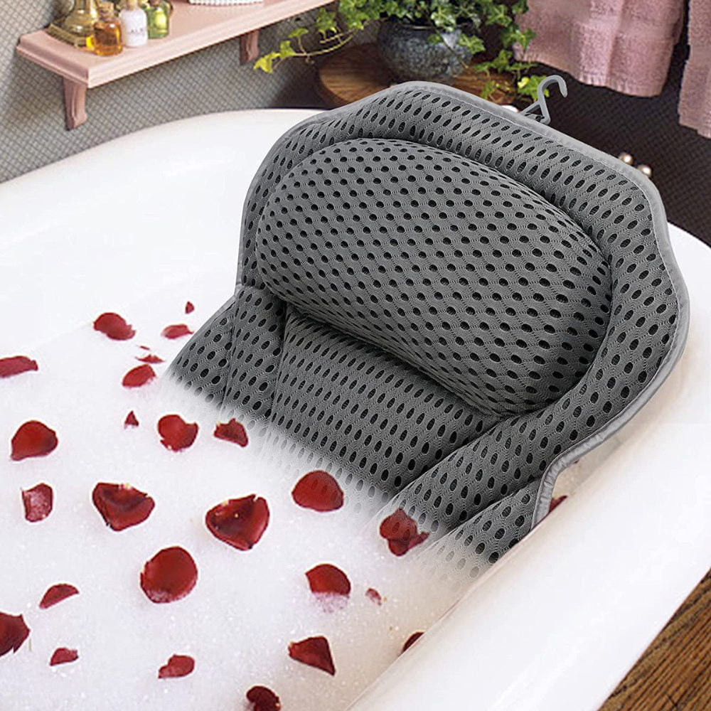 Karnz | Ergonomic Mesh Spa Bath Pillow