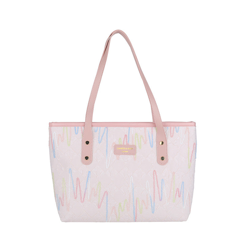 Stylish Art-Inspired Tote Bag Acalora
