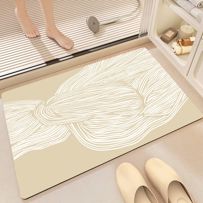 Stylish Abstract Bath Mat Acalora