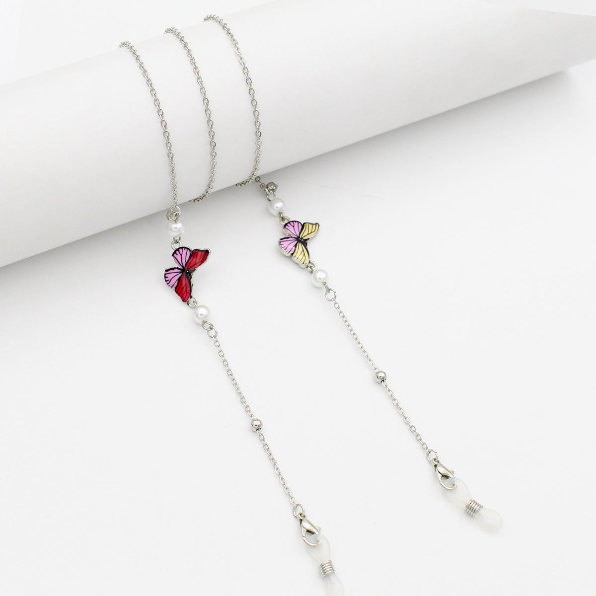 Enchanting Butterfly Eyewear Chain Holder Acalora
