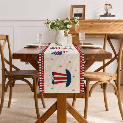 Decorative Patriotic Table Runner