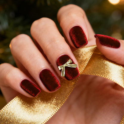 Velvet Press-On Nail Set Acalora