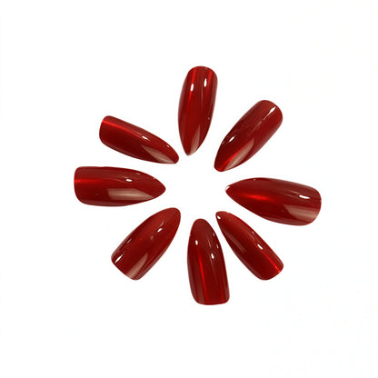Artificial nails in glamorous high-gloss design Acalora