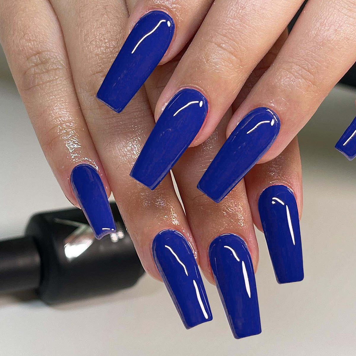 Long-Lasting Glossy Press-On Nail Extensions Acalora