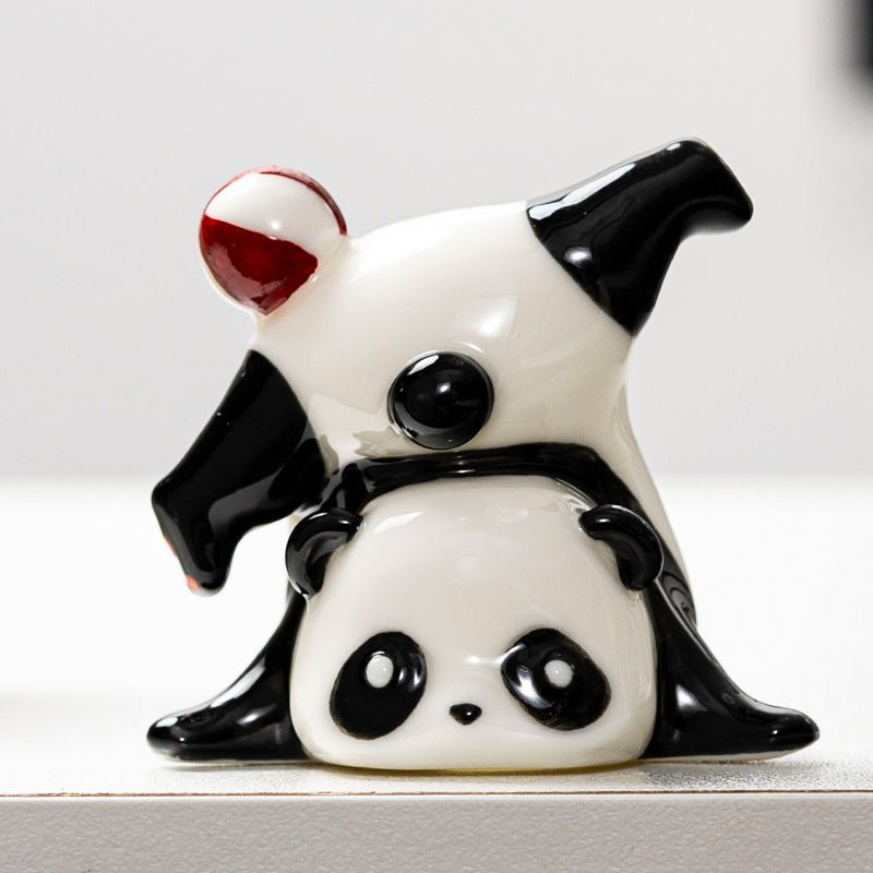 Cute Panda Decorative Figure Acalora