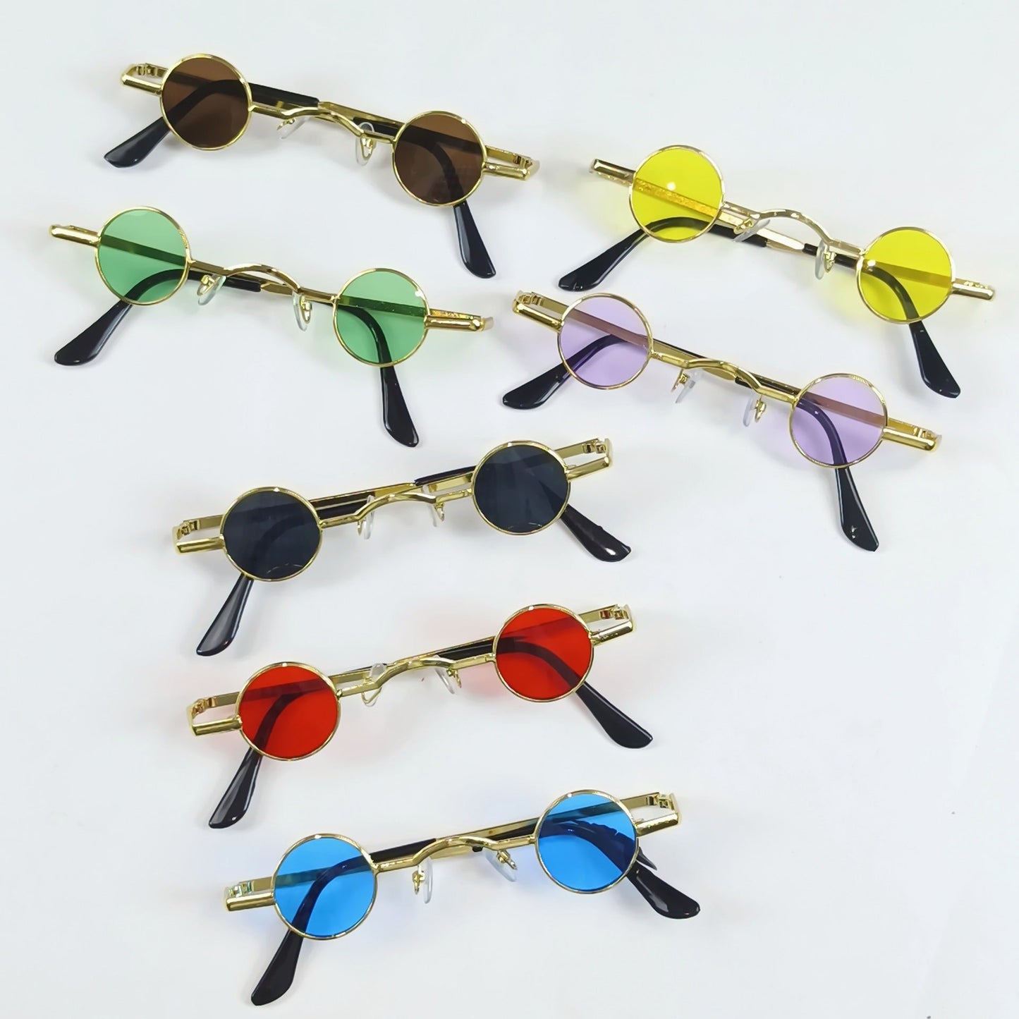 Women's Vintage-Style Round Sunglasses Karnz