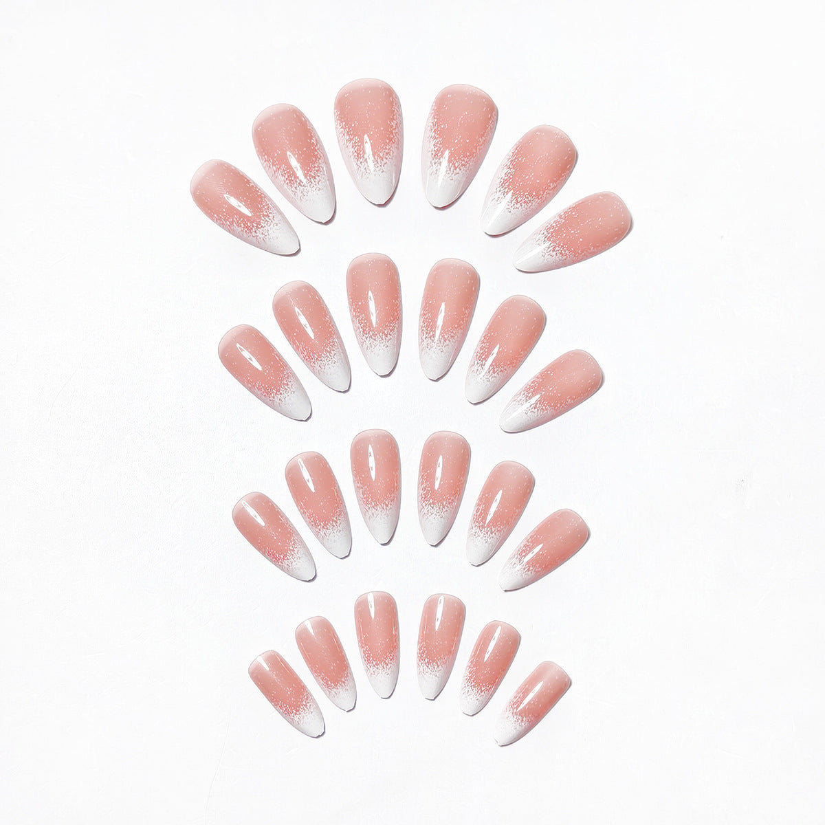 Elegant Glitter Ombre Nail Art Acalora