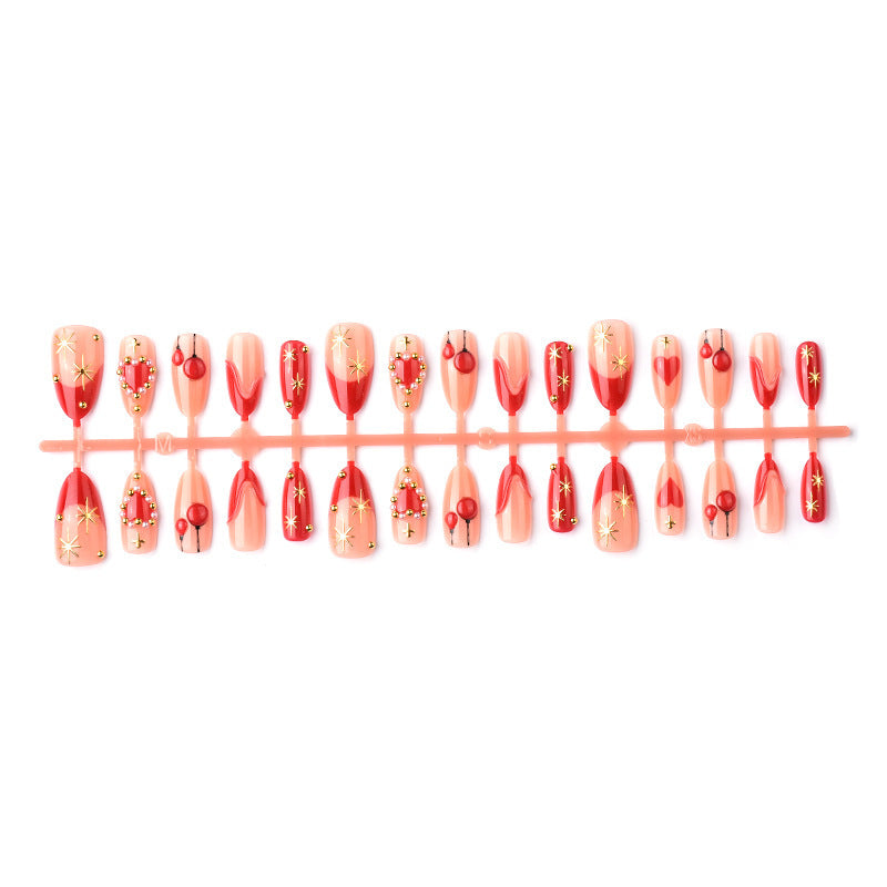 Artificial nails in classic style Acalora