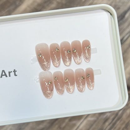Themed Press-On Nail Art Set with Hello Kitty Designs Acalora