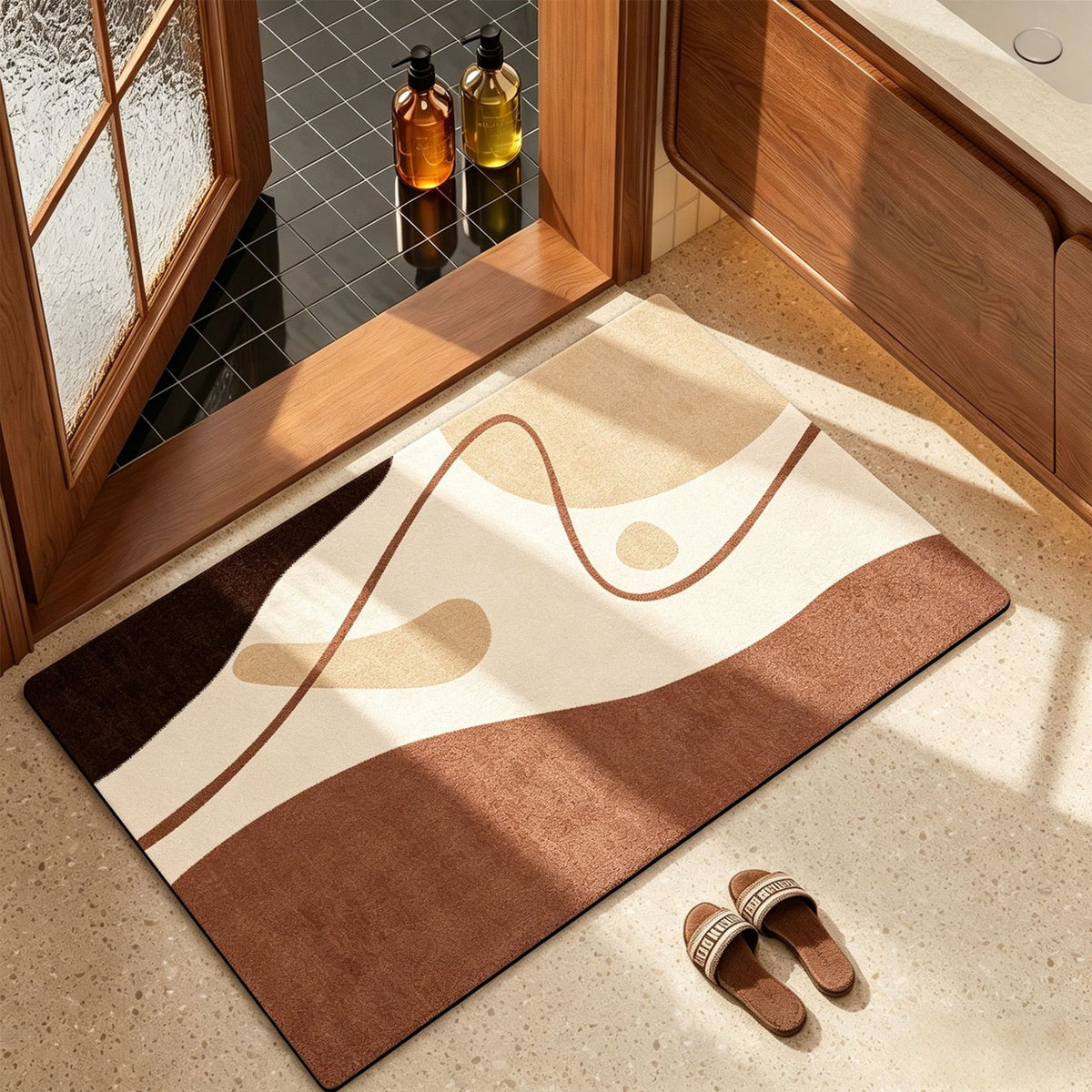 Stylish Modern Bathroom Mat Acalora