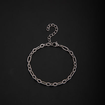 Textured Chain Link Bracelet Acalora