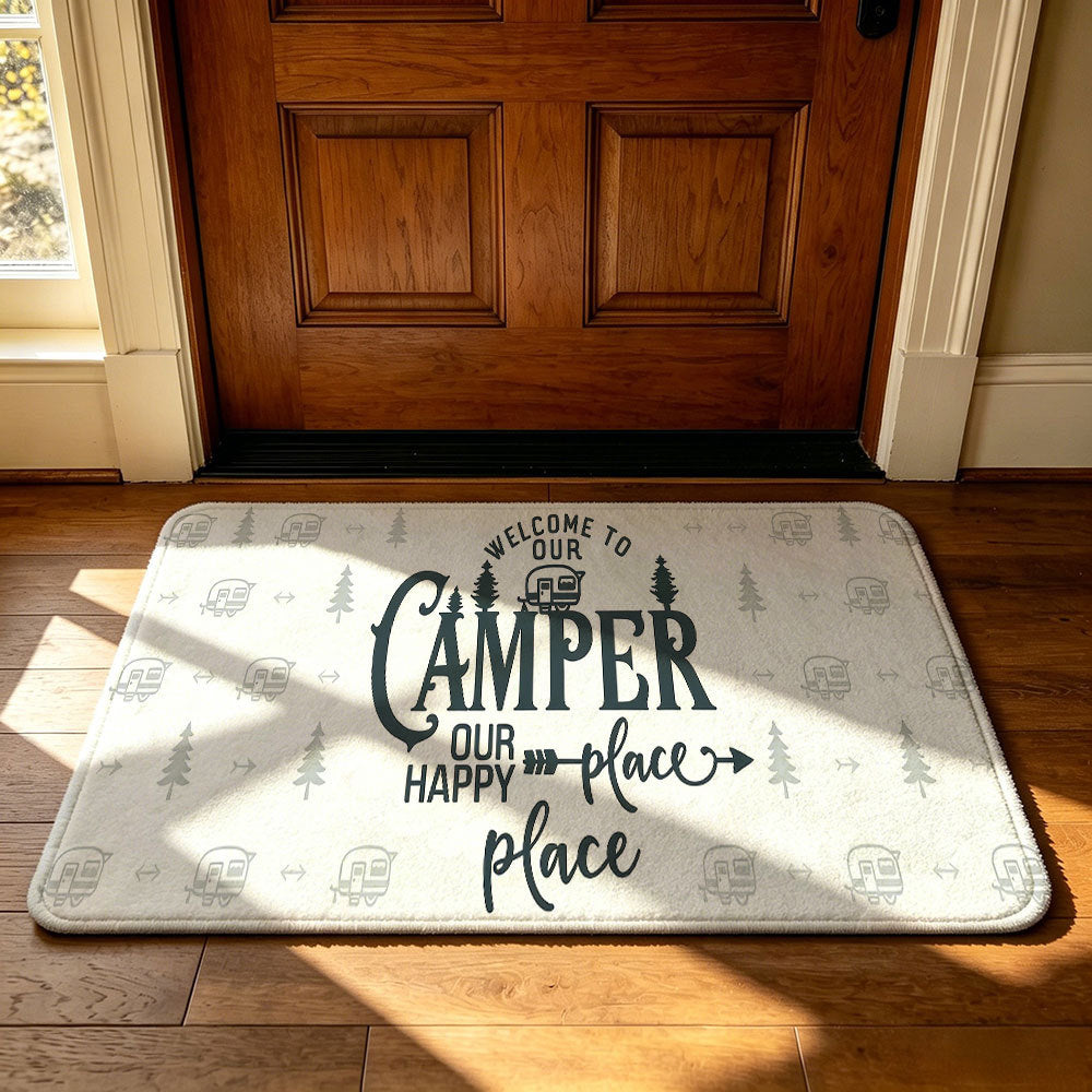 Unisex Artistic Outdoor-Themed Welcome Mat