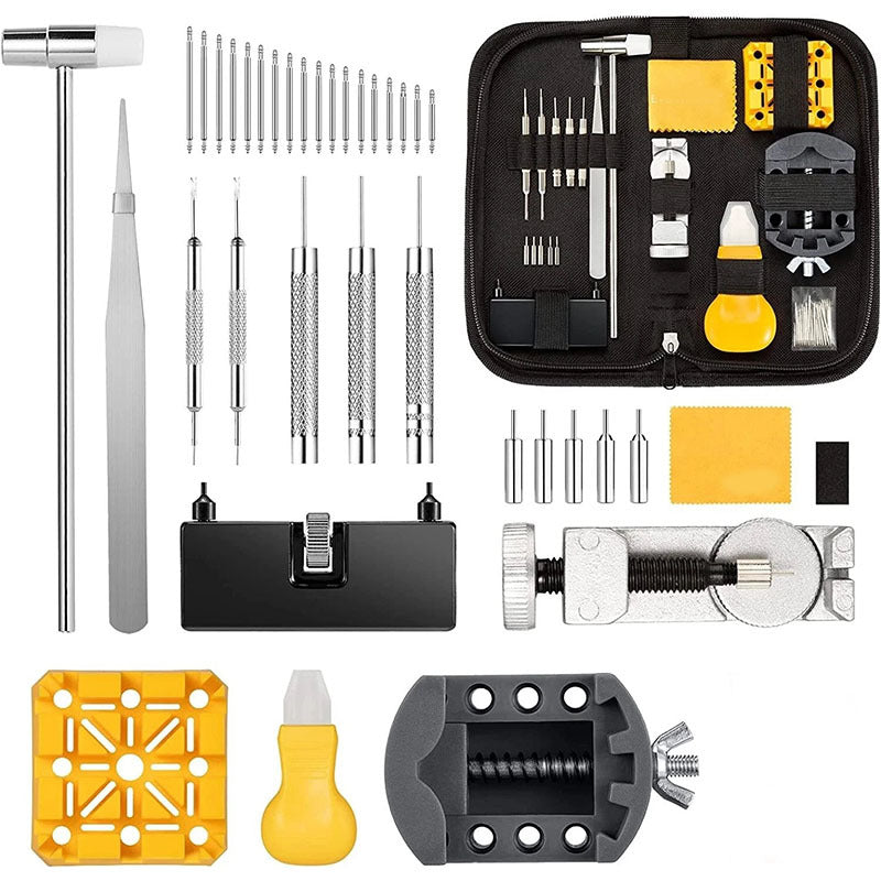 Professional Precision Watch Repair Tool Kit with Spring Bar Tools Bowlift