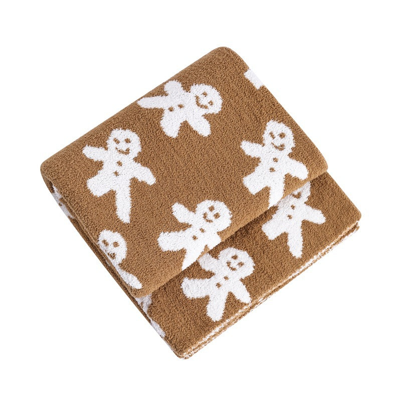 Decorative Knit Throw Blanket