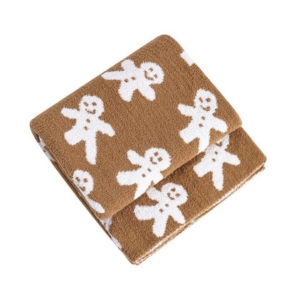 Decorative Knit Throw Blanket