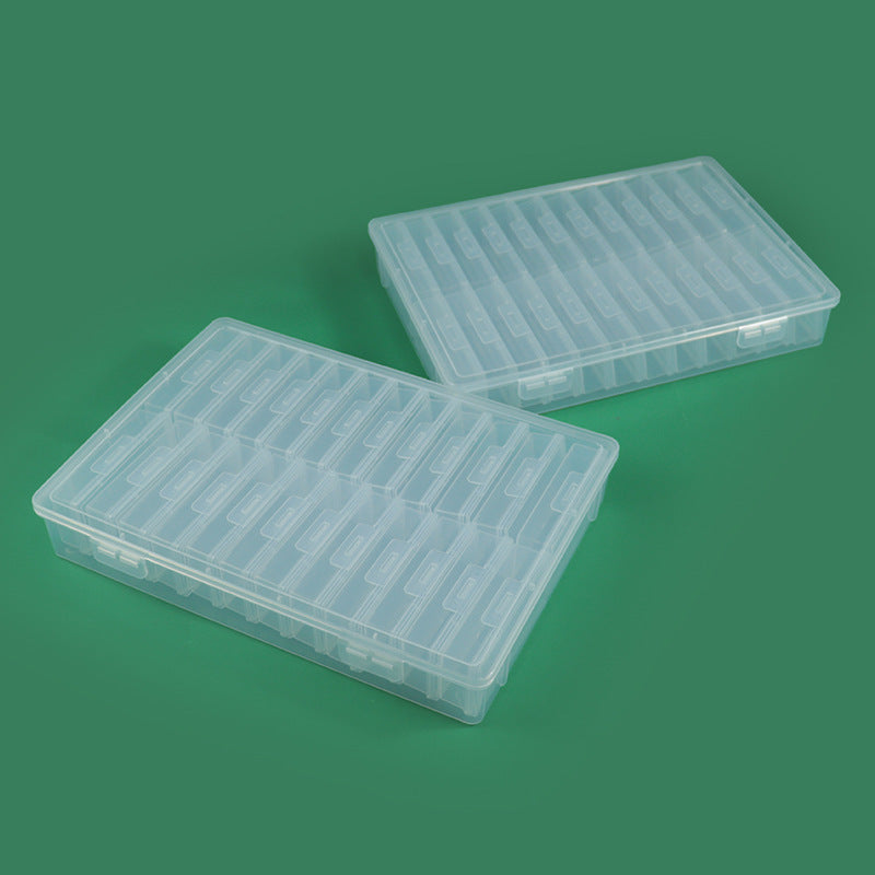 Multi-Division Transparent Craft Storage Box Acalora