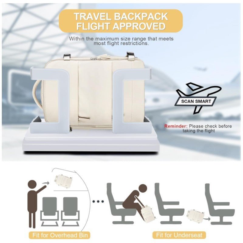 Multi-Compartment Travel Backpack Acalora