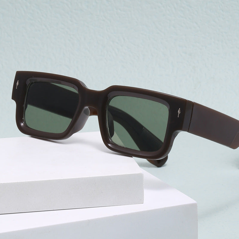 Women Fashion Rectangle Sunglasses with High-Quality Lenses Bowlift