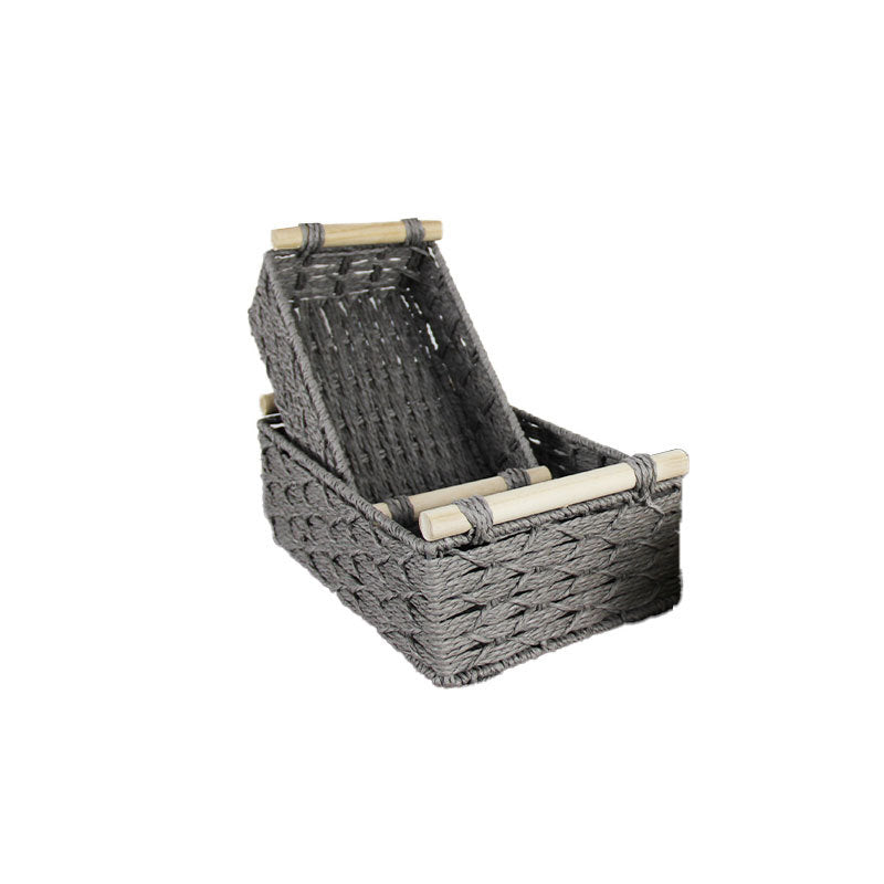 Woven Natural Storage Basket Acalora