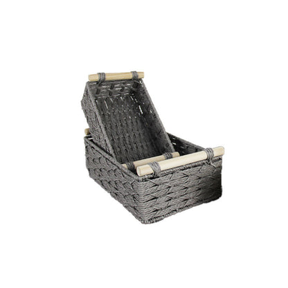 Woven Natural Storage Basket Acalora
