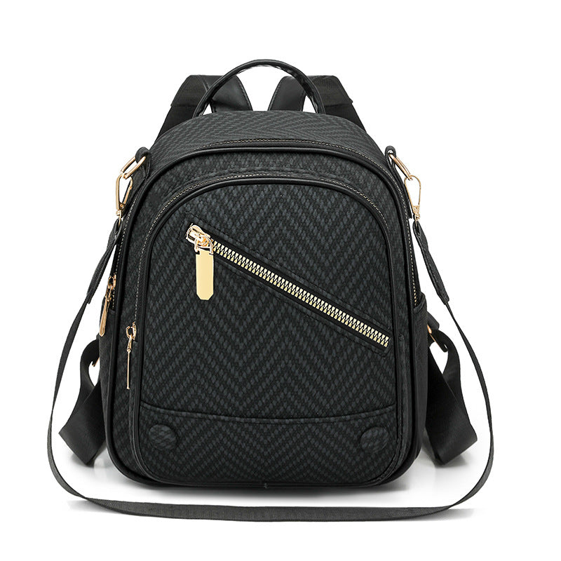 Chic Textured Backpack Acalora