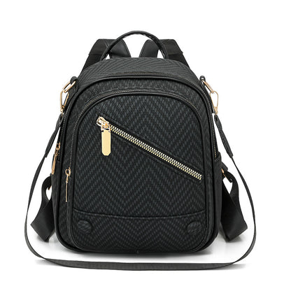 Chic Textured Backpack Acalora
