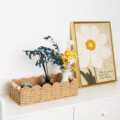 Decorative Woven Storage Caddy Acalora