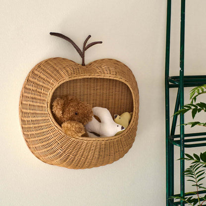Decorative Woven Pear-Shaped Storage Basket Acalora