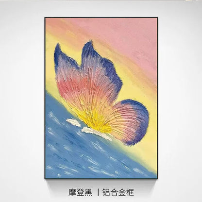 Artistic Floral Canvas Artwork