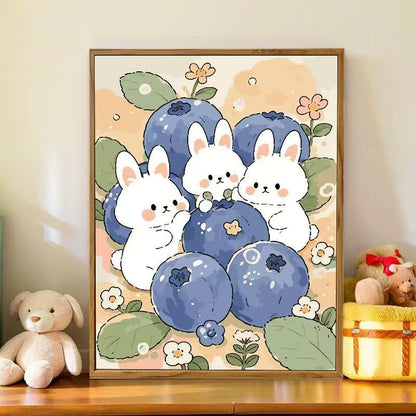 Playful Bunny-Themed Wall Art