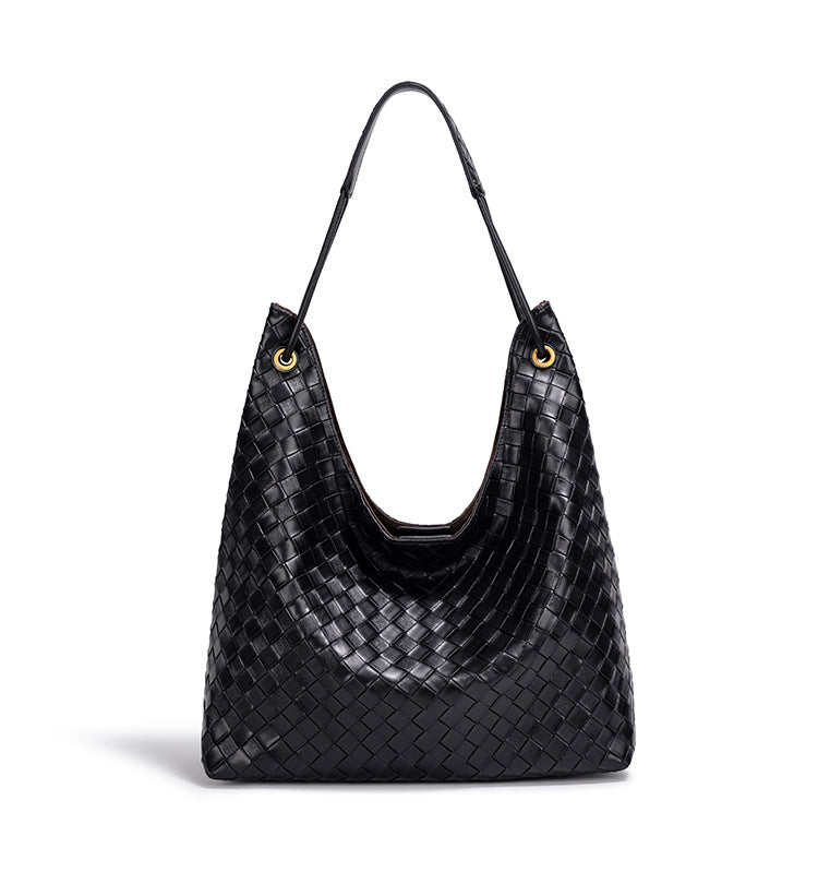 Stylish Woven Hobo Handbag Acalora