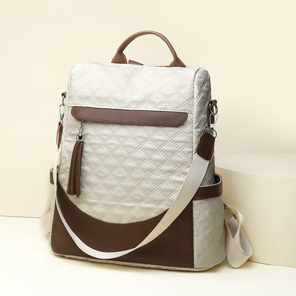 Stylish Quilted Backpack Acalora