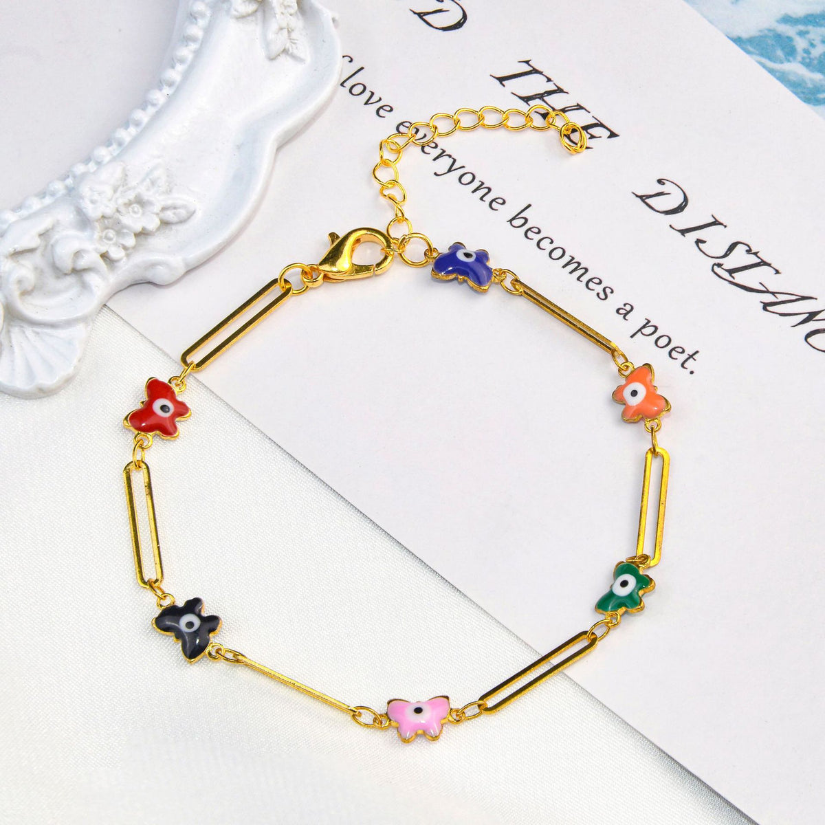 Artistic Eye Charm Bracelet Acalora