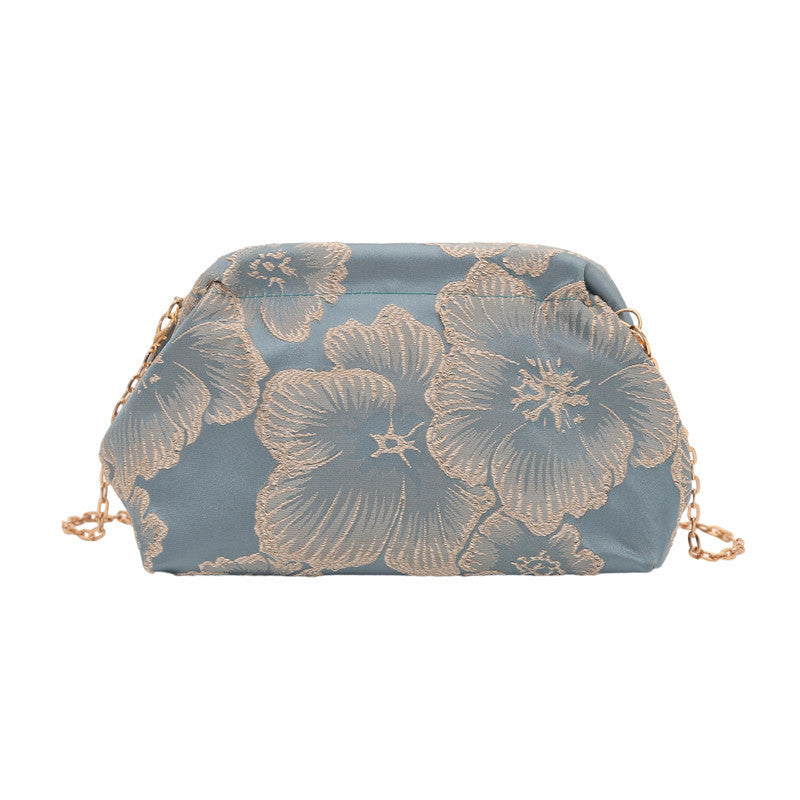 Embroidered Evening Clutch Acalora