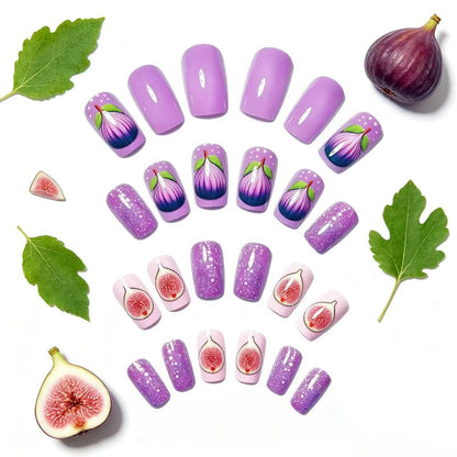 Artistic Fruit-Inspired Nail Art Acalora