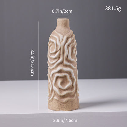 Abstract Ceramic Art Vase