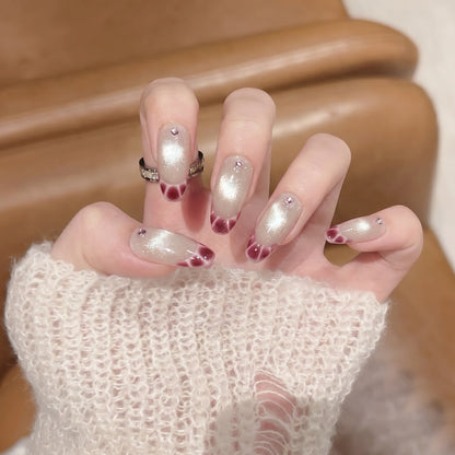 Elegant Gel Press-On Nail Set Acalora