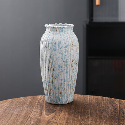Decorative Textured Ceramic Vase