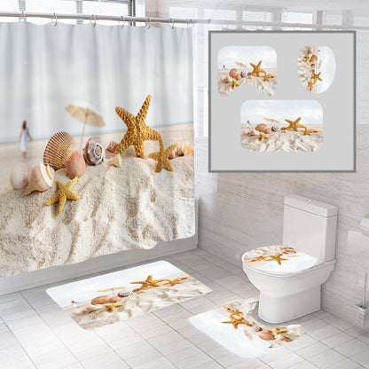 Dolphin-Themed Bathroom Decor Set