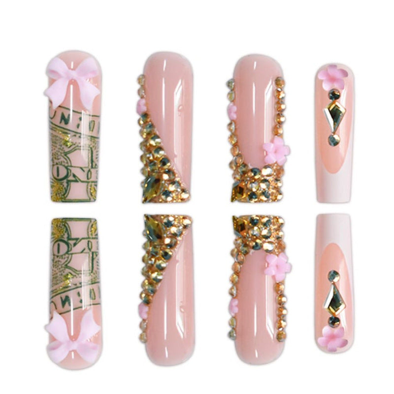 Decorative Acrylic Press-On Nails Acalora