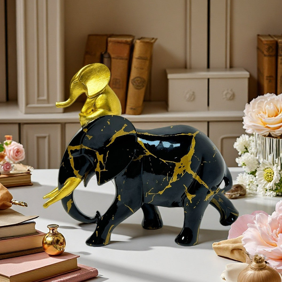 Decorative Elephant Figurine Acalora