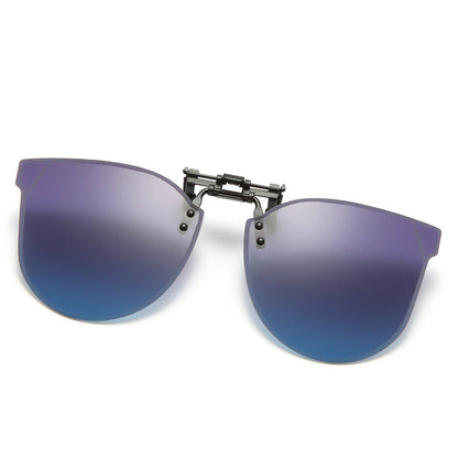 Women's fashionable sunglasses in a futuristic design with mirrored lenses Karnz
