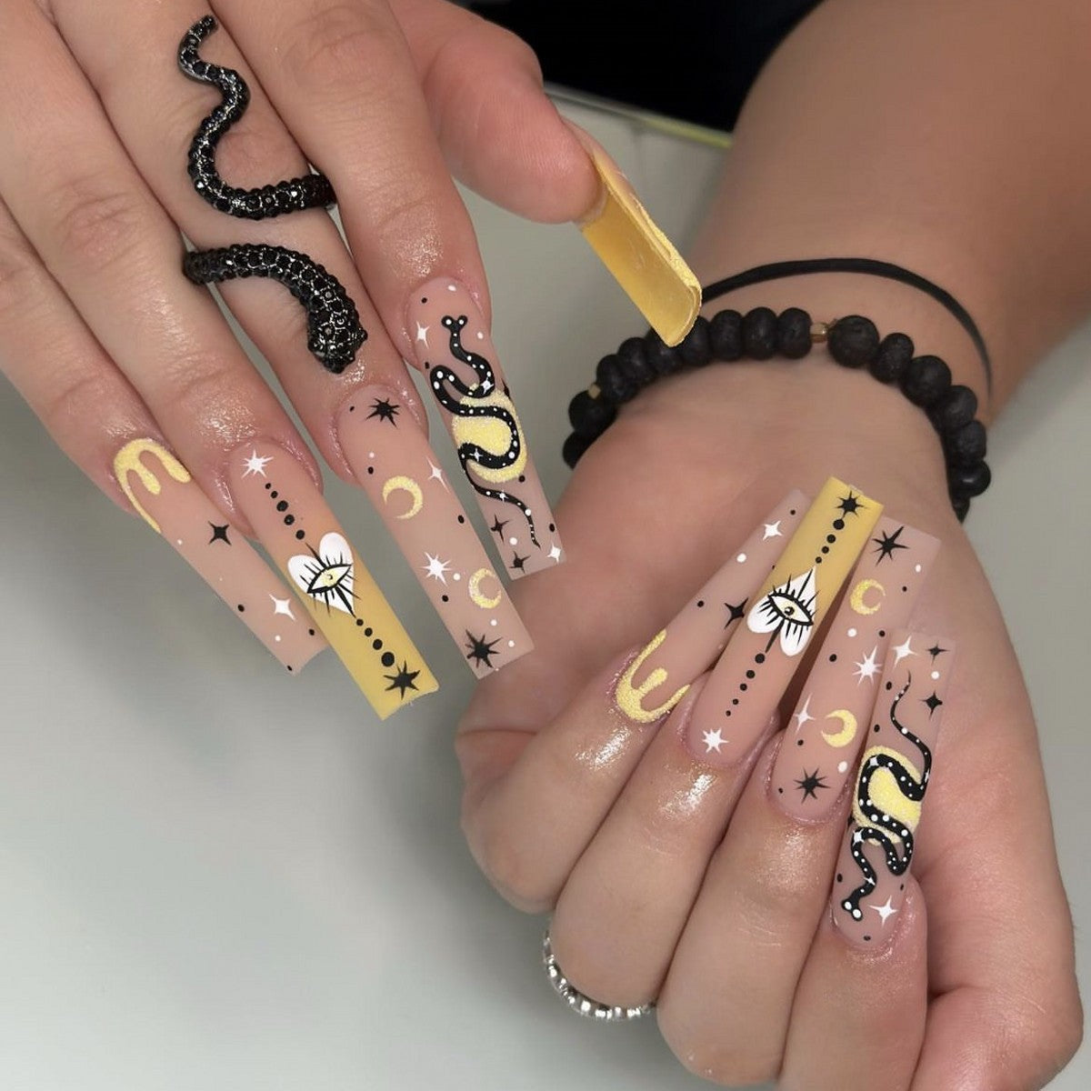 Creative artificial nails with unique patterns Acalora