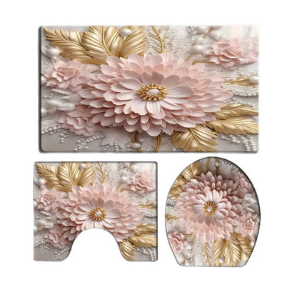 Floral Bathroom Set