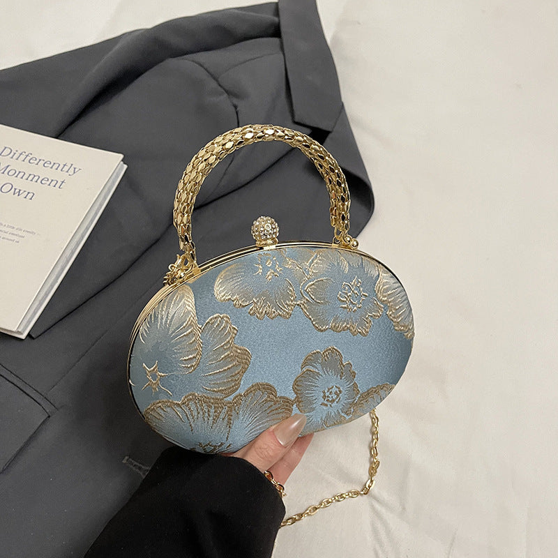 Elegant Floral Evening Clutch Acalora