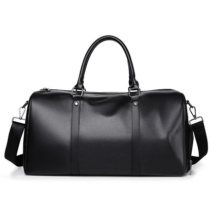 Elegant Synthetic Leather Travel Duffel Bag Acalora